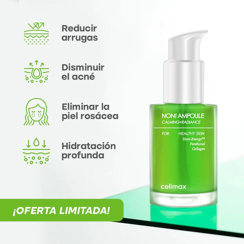 SERUM DE NONI COREANO - PREVIENE LAS LINEAS DE EXPRESION Y COMBATE EL ACNÉ