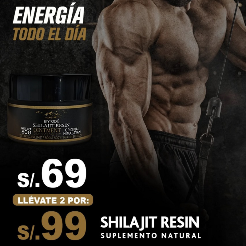 SHILAJIT - POTENCIA TU MENTE Y CUERPO